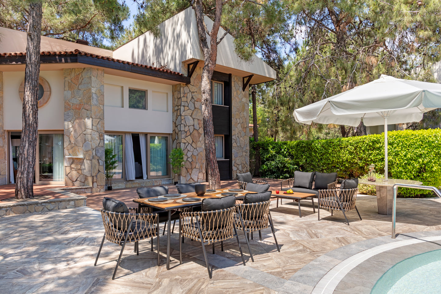 ST ORKA BAHÇE MASA TAKIMI