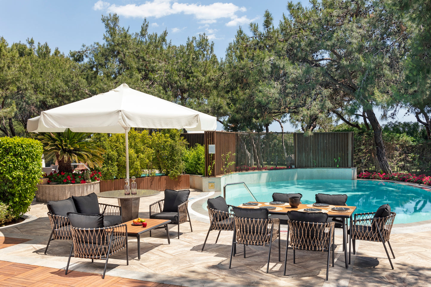 ST ORKA BAHÇE MASA TAKIMI