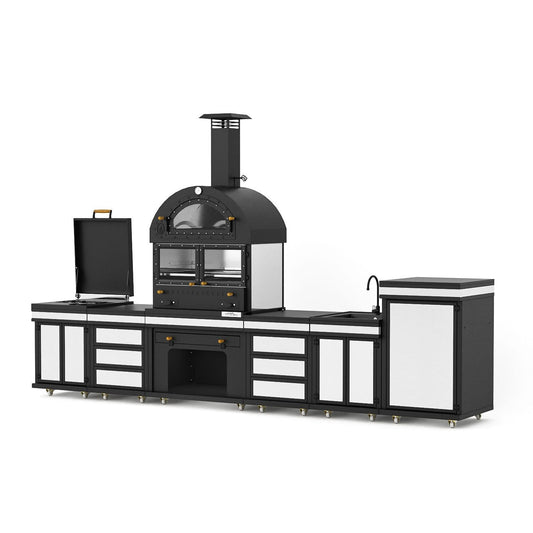 Feniks Modern Long Plus Krom Barbekü