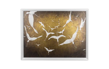 White Birds Tablo 95X125